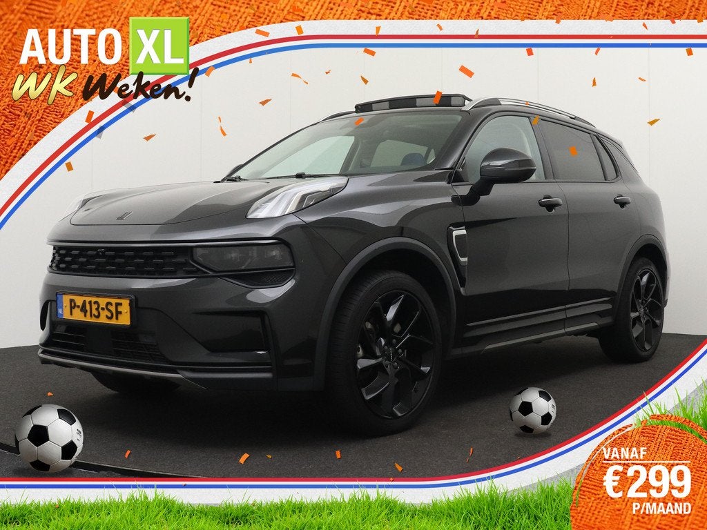 Lynk & Co 01 1.5 PHEV Aut. Black Edition Pano-Dak Trekhaak A, Auto's, Lynk & Co, Stof, Origineel Nederlands, Bedrijf, 1854 kg