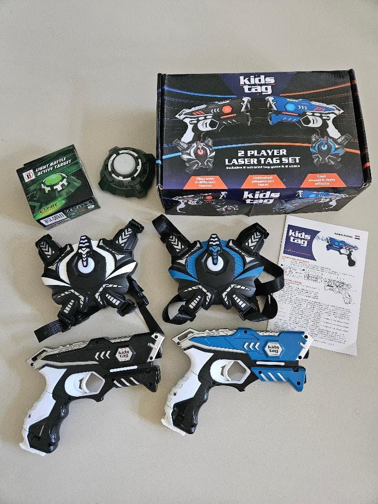 Laser game, Ophalen, Zo goed als nieuw