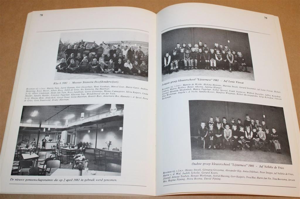 Gedenkboek School met de Bijbel Scheemda [1906-1981], Boeken, Geschiedenis | Stad en Regio, Ophalen of Verzenden, Gelezen