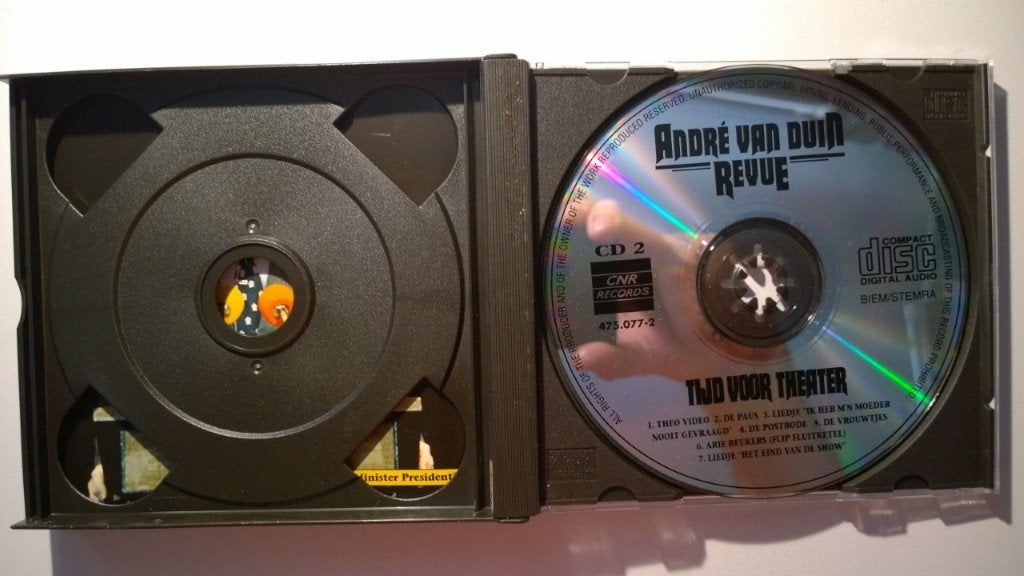 André van Duin Revue - Tijd Voor Theater, Ophalen of Verzenden, Zo goed als nieuw, Album