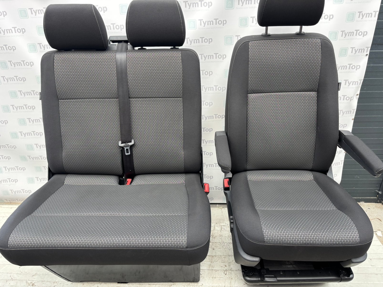 stoelen voorbank bank Volkswagen Transporter T6 briks airbag, Auto-onderdelen, Interieur en Bekleding, Tymtop5@gmail.com, 3161ek