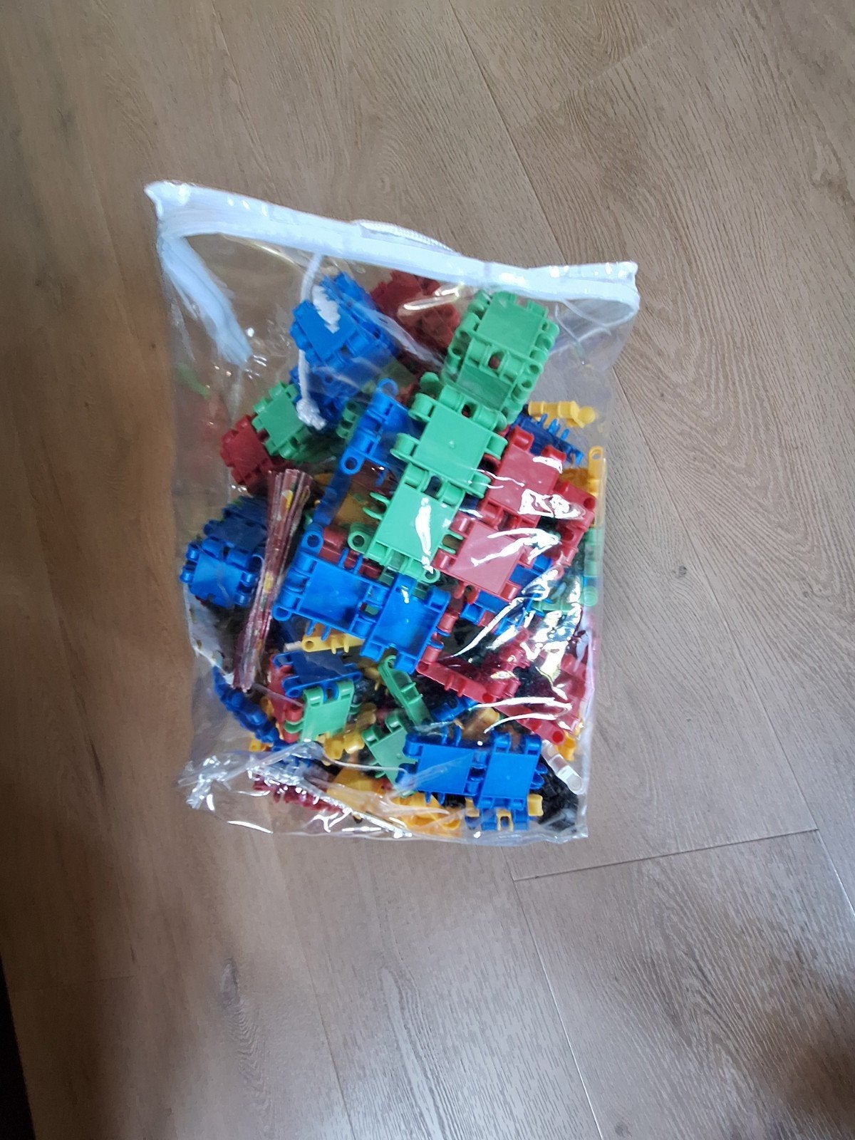 Grote zak met bouwblokken clics - Diverse kleuren en maten, Ophalen of Verzenden, Zo goed als nieuw, Overige merken