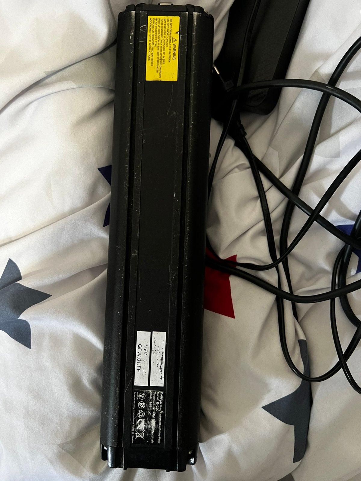 Electric bike battery, Ophalen, Zo goed als nieuw