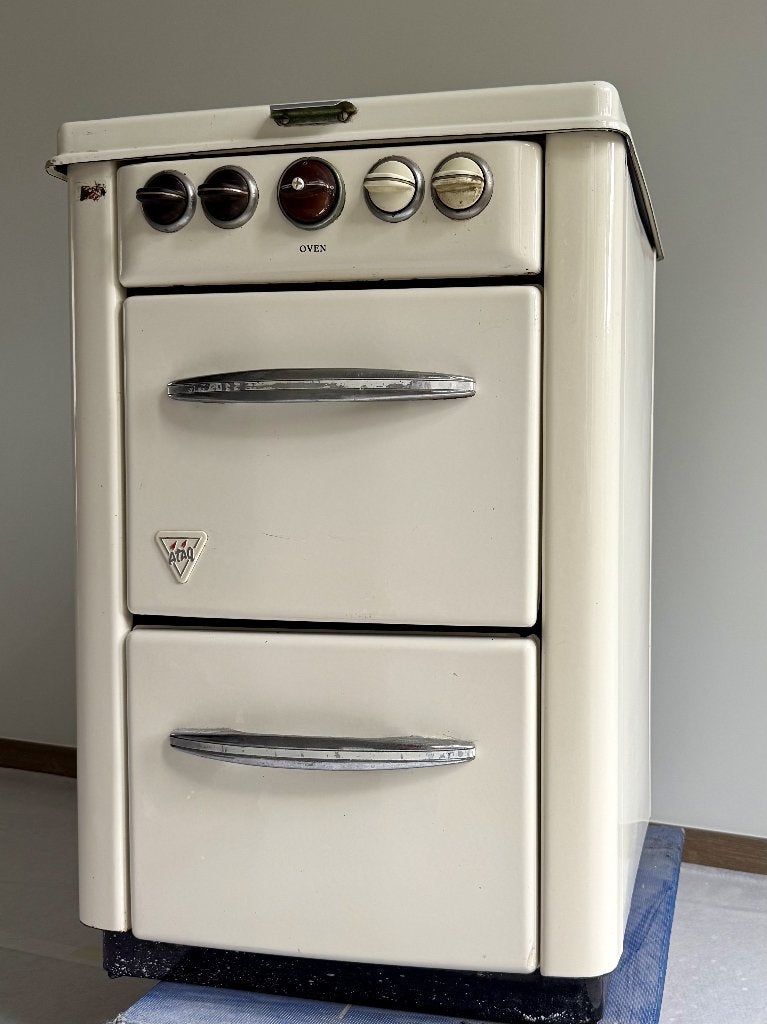 ATAG Gasoven / fornuis, Witgoed en Apparatuur, Gebruikt, Gas, Vrijstaand, 85 tot 90 cm