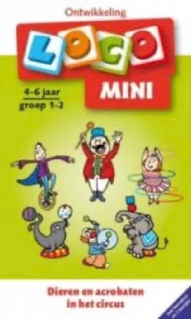 Mini Loco Ontwikkeling: Dieren en Acrobaten (4-6 jaar), Verzenden, Zo goed als nieuw, Onbekend