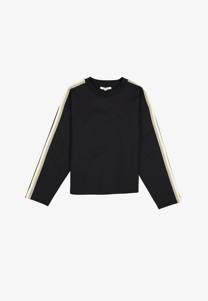 Carcia pak (pantalon en sweater) stevige travelstof maat s, Ophalen of Verzenden, Zo goed als nieuw, Maat 36 (S), Zwart