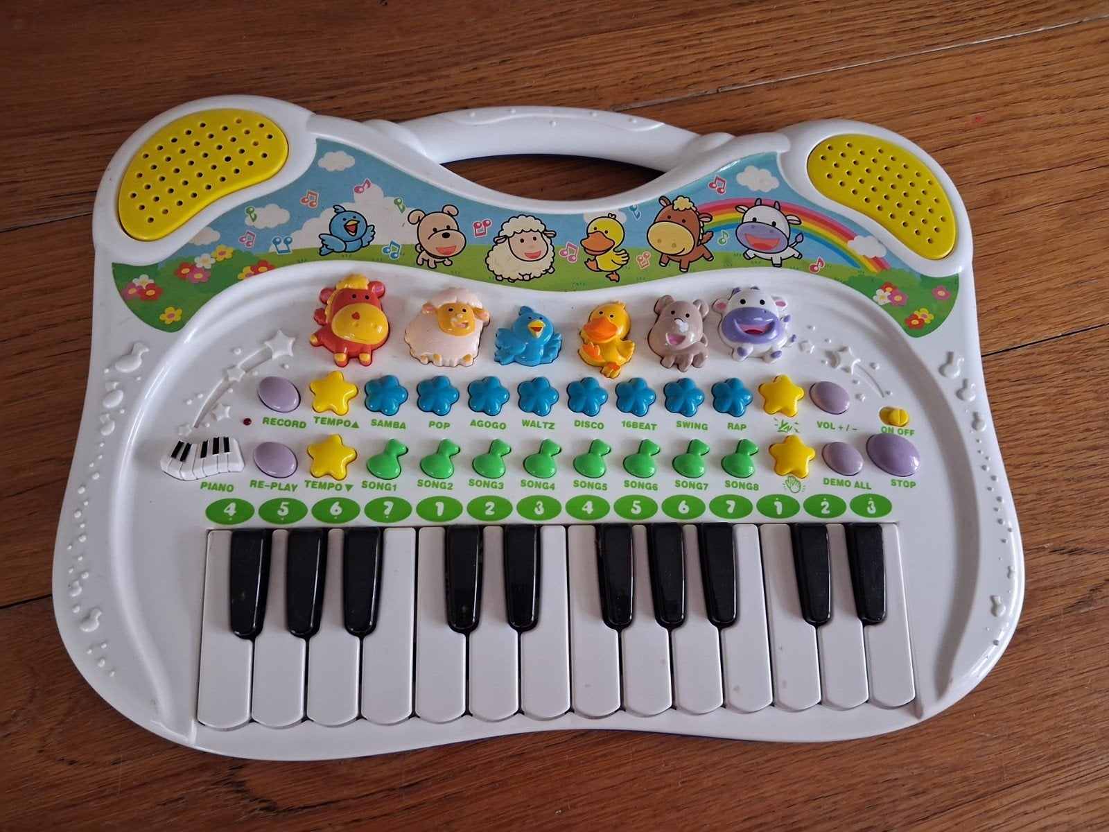 Baby speelgoed piano met dierengeluiden en muziek