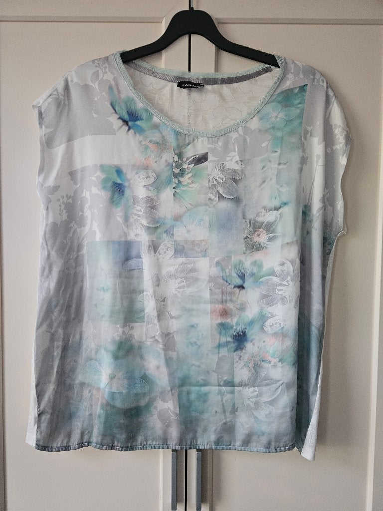 blouse/top van Taifun maat 46 zgan, Kleding | Dames, Blouses en Tunieken, Meerkleurig, Maat 46/48 (XL) of groter, Ophalen of Verzenden