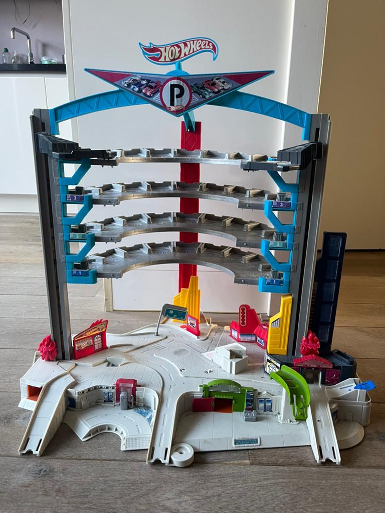 Hot wheels garage, Ophalen, Hot Wheels, Handmatig, Racebaan