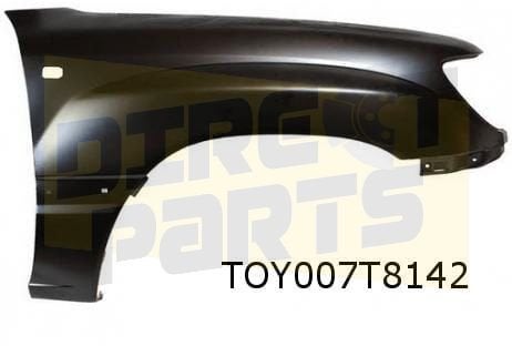 Toyota Land Cruiser voorscherm Rechts (3/98-2/08) Origineel!, -, Verzenden, -, Nieuw