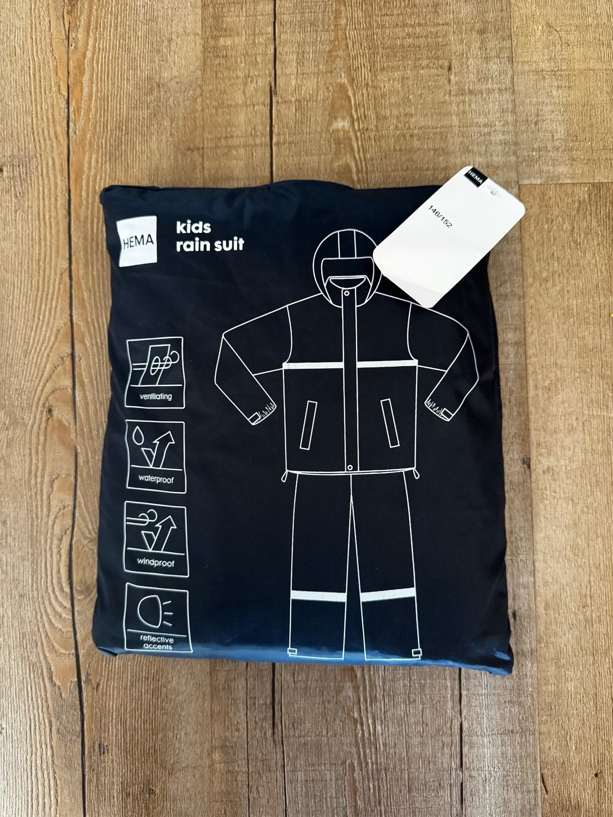 Nieuw HEMA Kinder Regenpak Maat 146/152, Ophalen of Verzenden, Nieuw