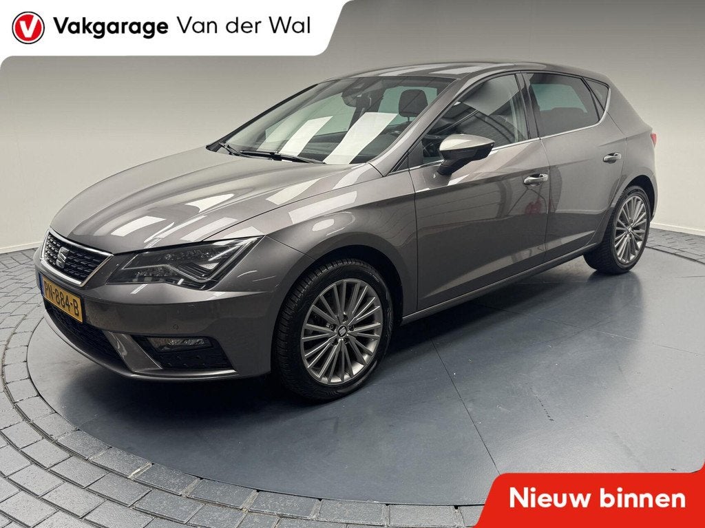 Seat Leon 1.4 TSi Xcellence Navigatie-Cr.contr-Clima-Carplay, Auto's, Seat, Voorwielaandrijving, 1141 kg, Gebruikt, 4 cilinders
