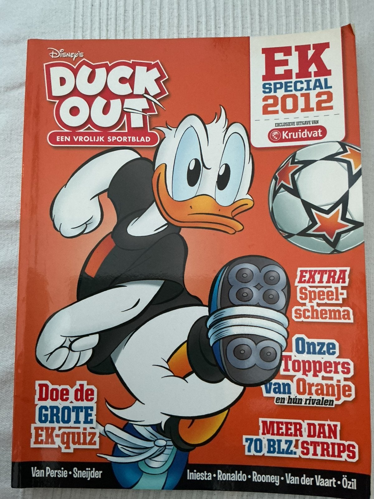 Donald Duck Duck out EK special, Boeken, Strips | Comics, Eén comic, Ophalen of Verzenden, Zo goed als nieuw, Europa