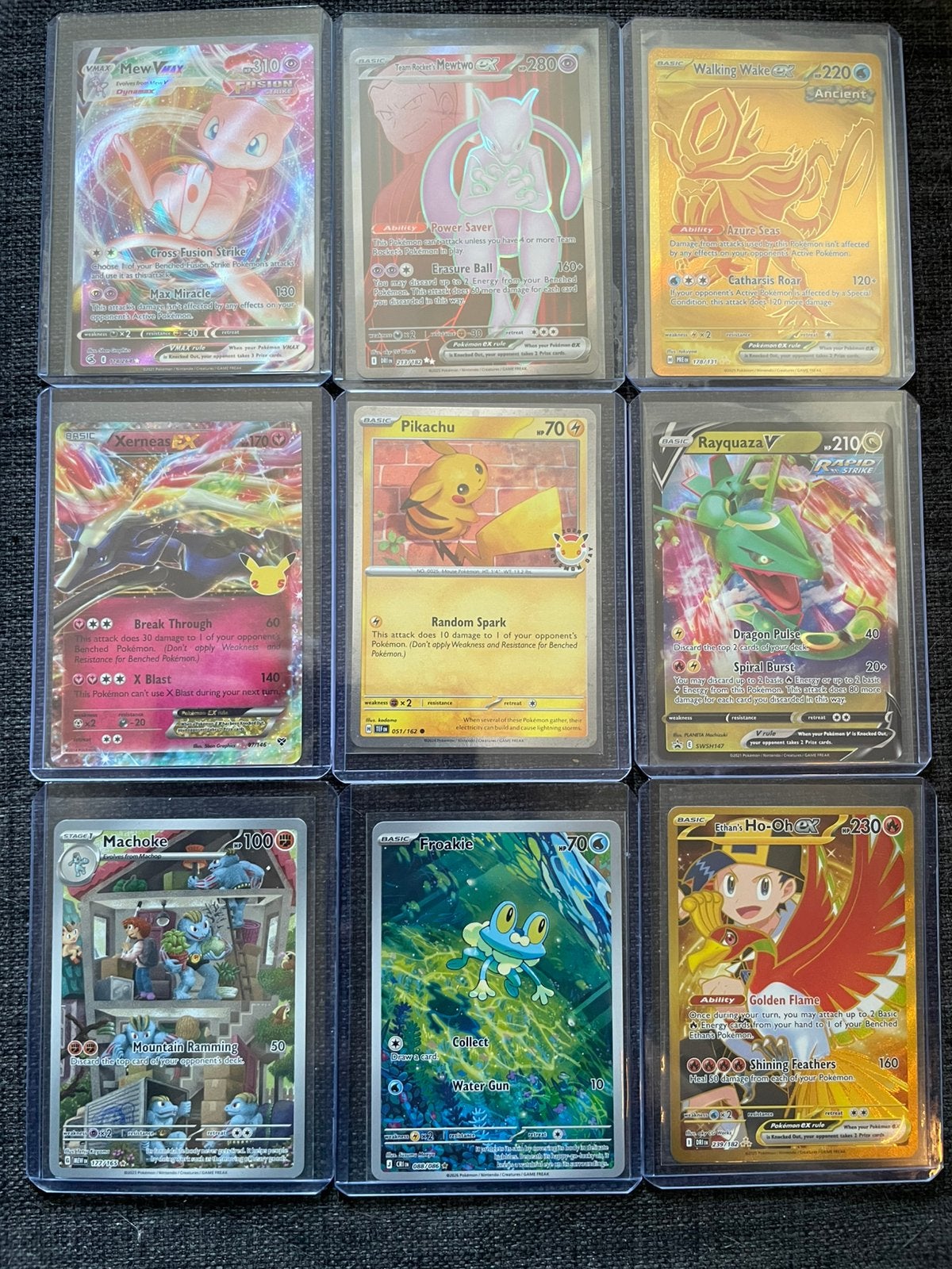 Diverse pokemon kaarten, Ophalen of Verzenden, Zo goed als nieuw, Meerdere kaarten