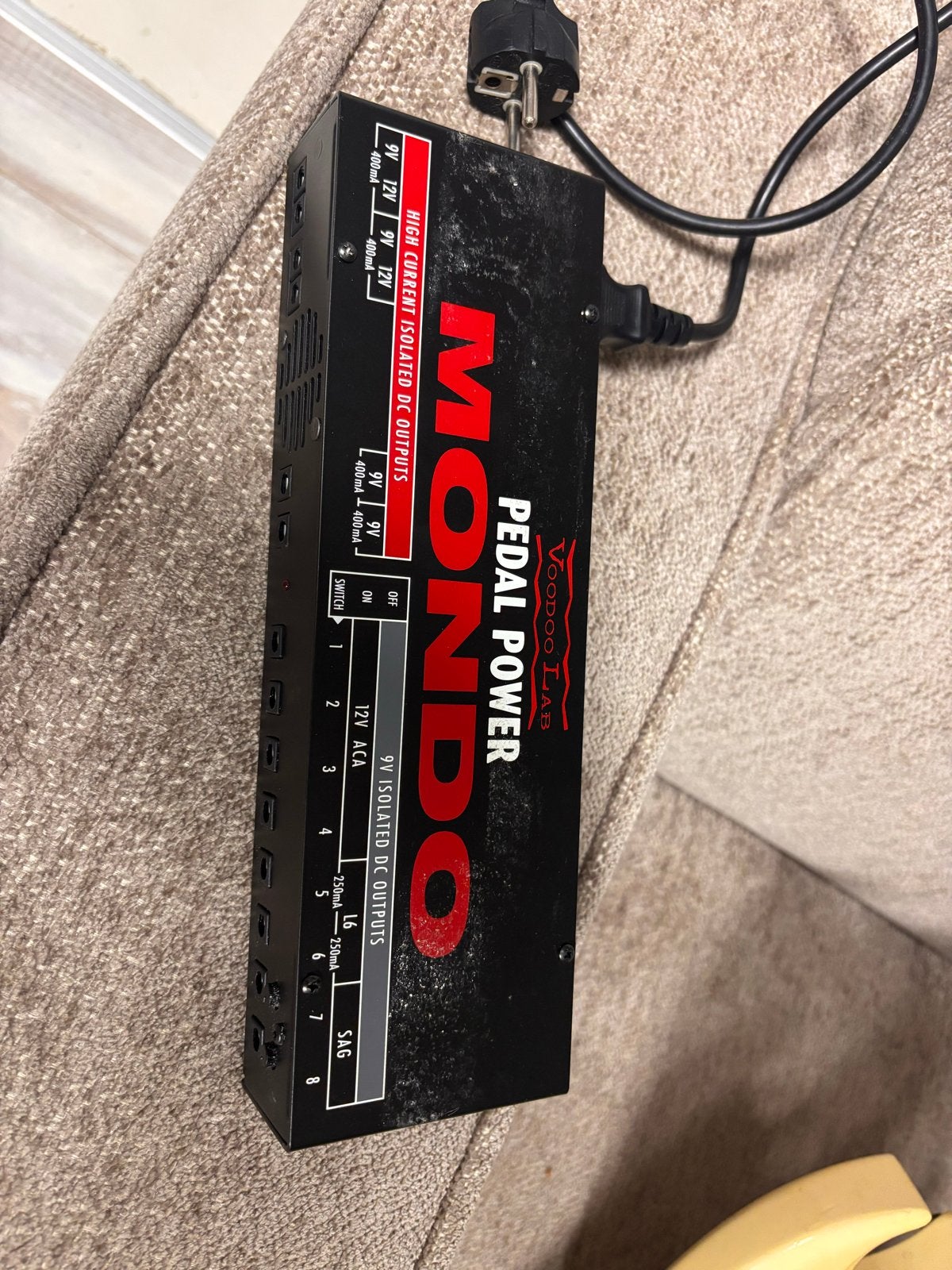 Voodoo Lab Pedal Power Mondo voeding, Ophalen of Verzenden, Gebruikt, Overige typen