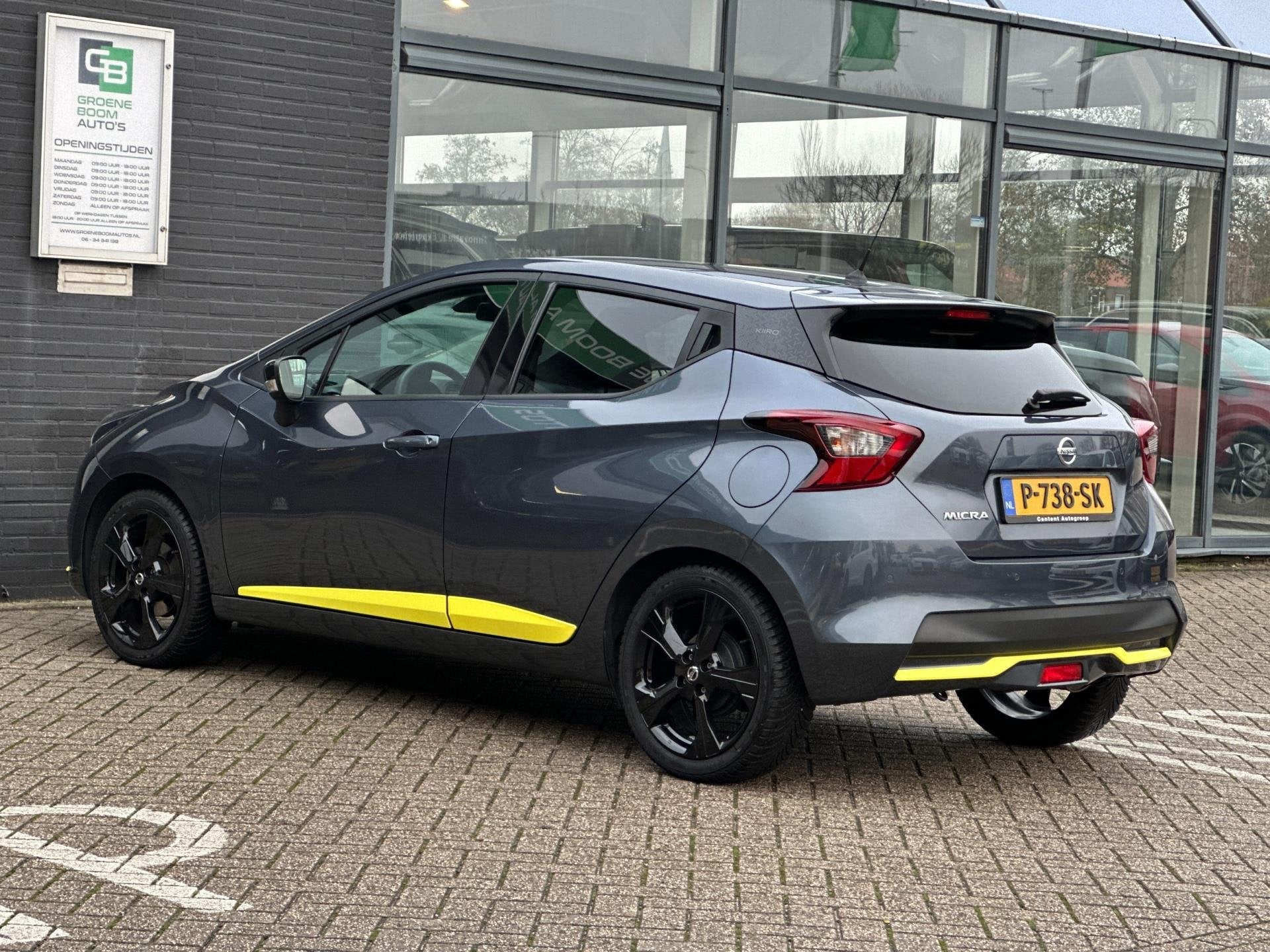 Nissan Micra 1.0 IG-T Kiiro/1STE EIG/AIRCO/5-DRS/NL-AUTO NAP, Auto's, Nissan, Voorwielaandrijving, Stof, Euro 6, Handgeschakeld