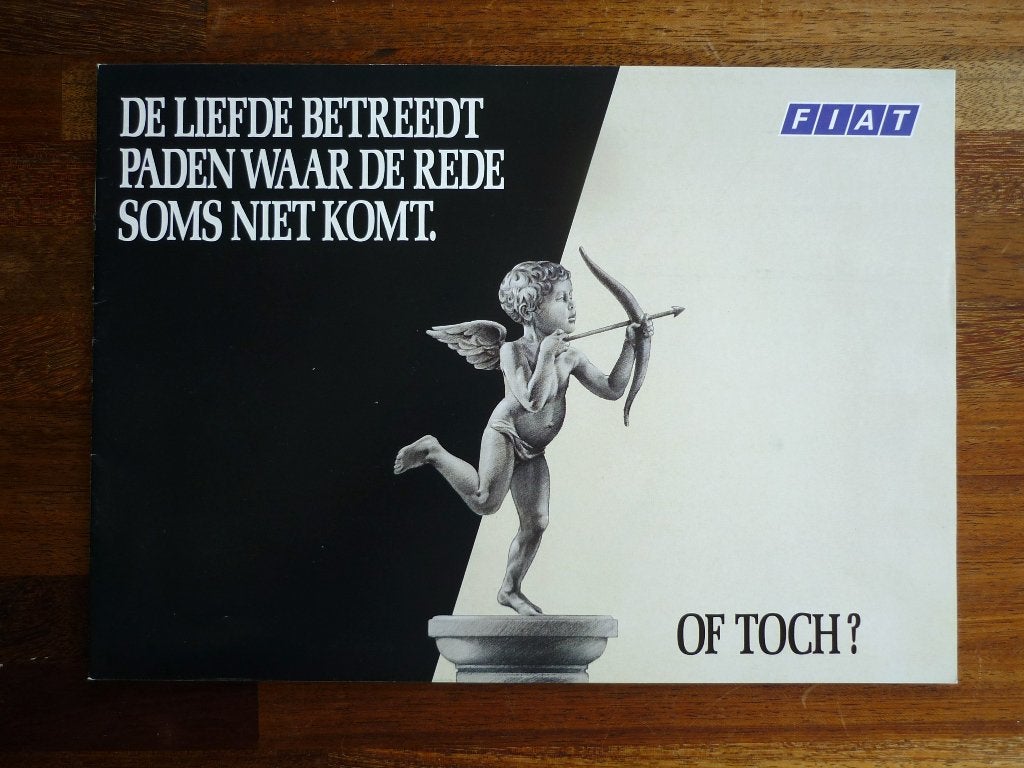 Fiat Programma (1990, België-Ned.), Boeken, Auto's | Folders en Tijdschriften, Ophalen of Verzenden, Nieuw, Overige merken
