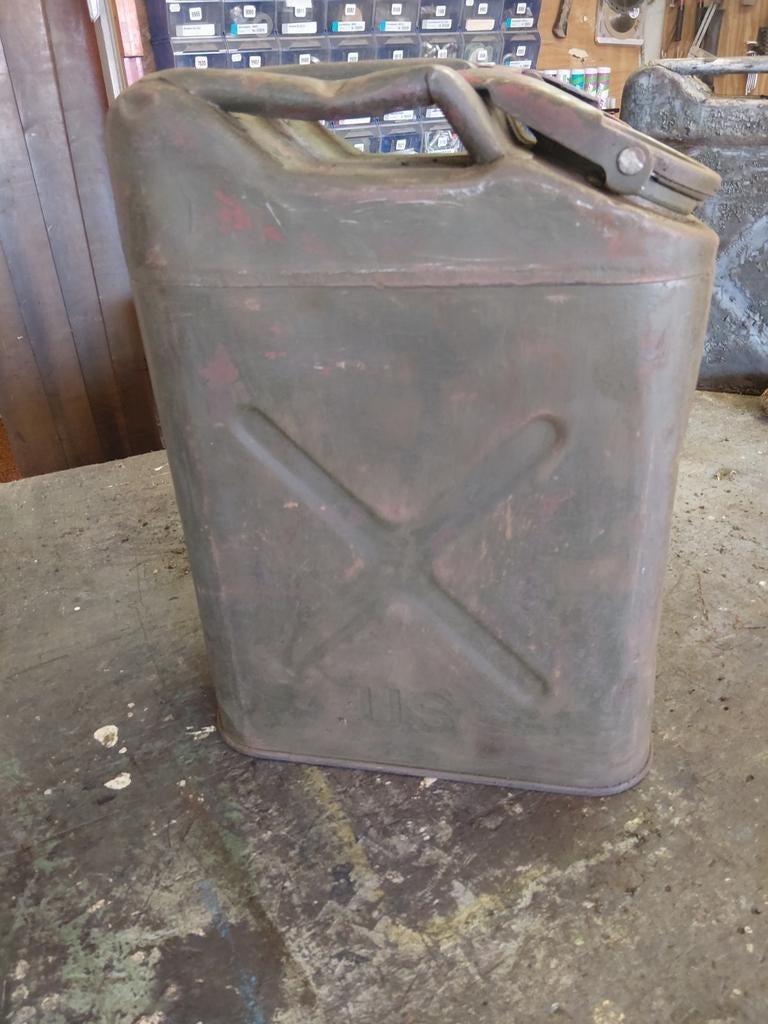 US jerrycan wo2, Verzamelen, Militaria | Tweede Wereldoorlog, Amerika, Ophalen of Verzenden