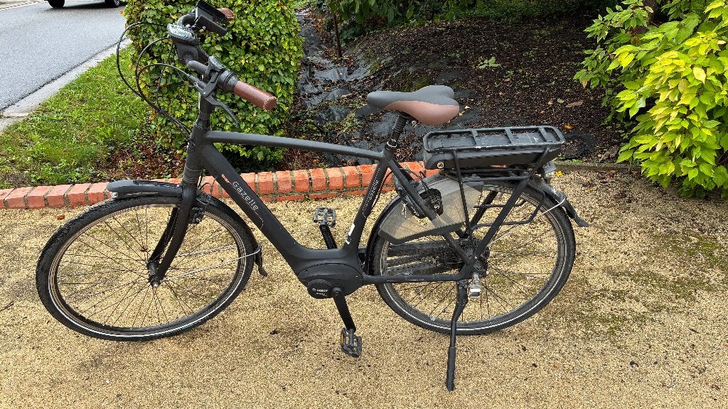 Elektrische Herenfiets Gazelle Orange C8 HMD, Ophalen, Zo goed als nieuw, 50 km per accu of meer, 55 tot 59 cm