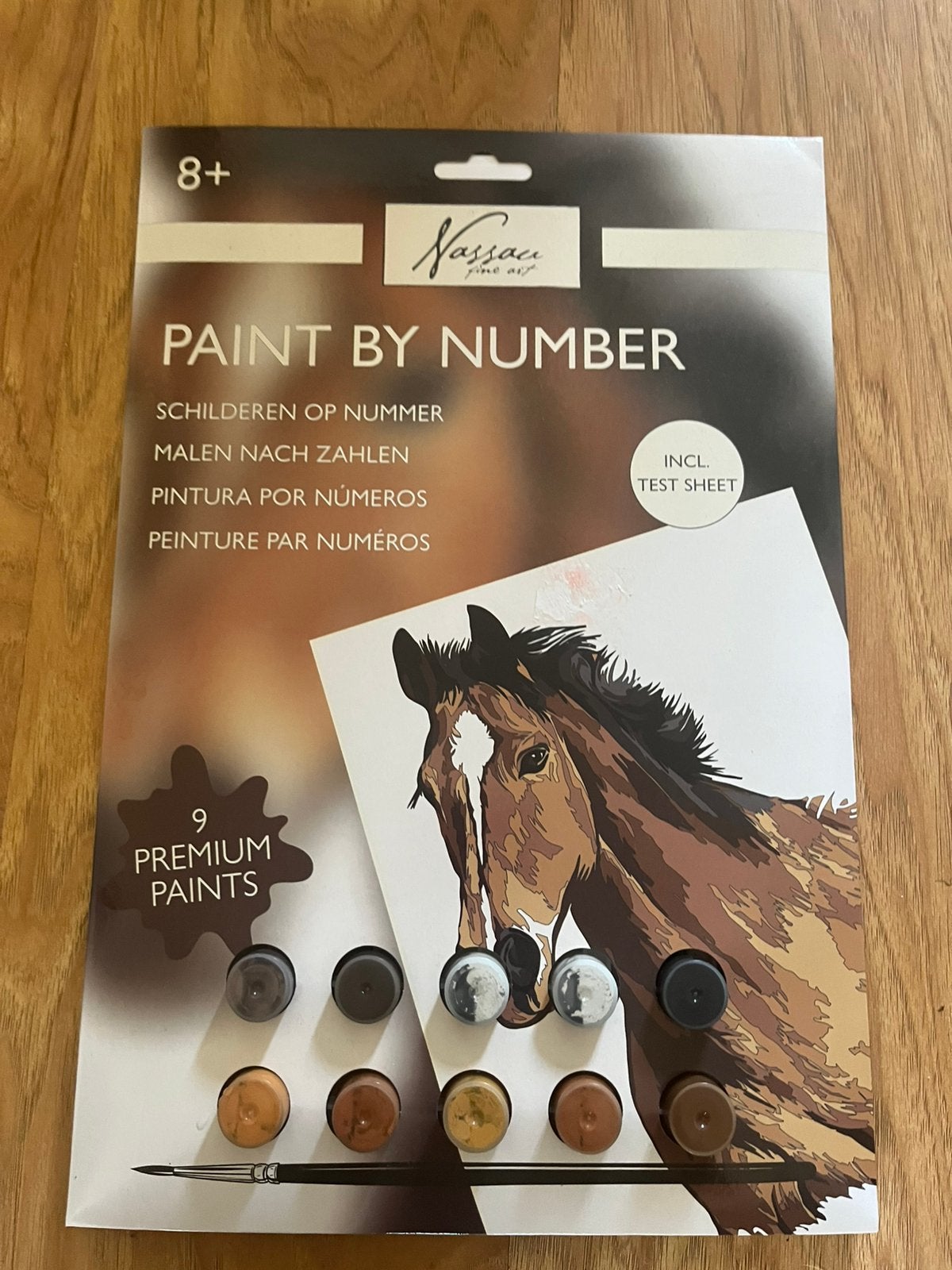 Paint by number Paard, Ophalen of Verzenden, Nieuw, Schilderen op nummer