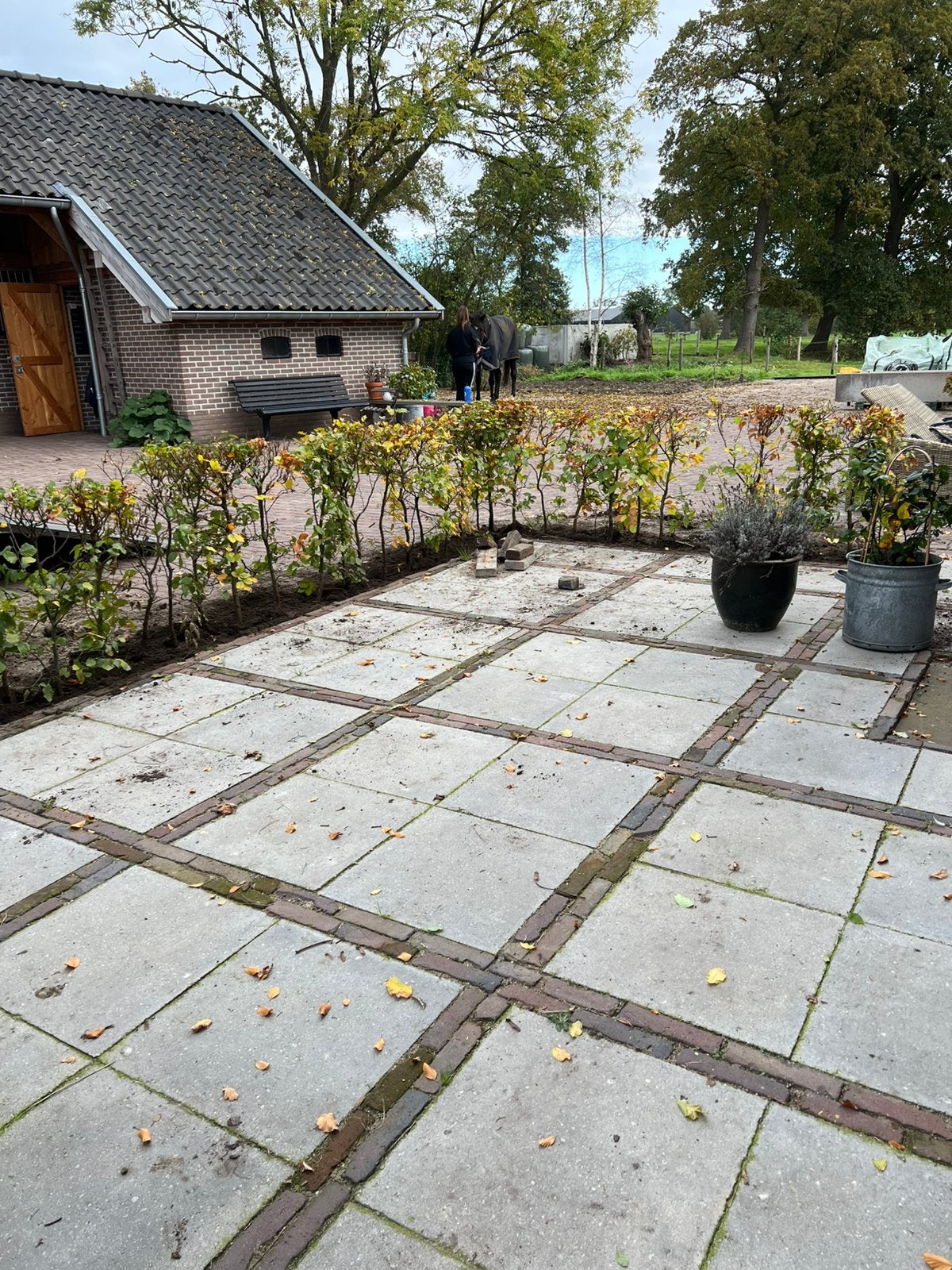 GRATIS Tegels 50x50, Ophalen, Gebruikt, Beton, Terrastegels