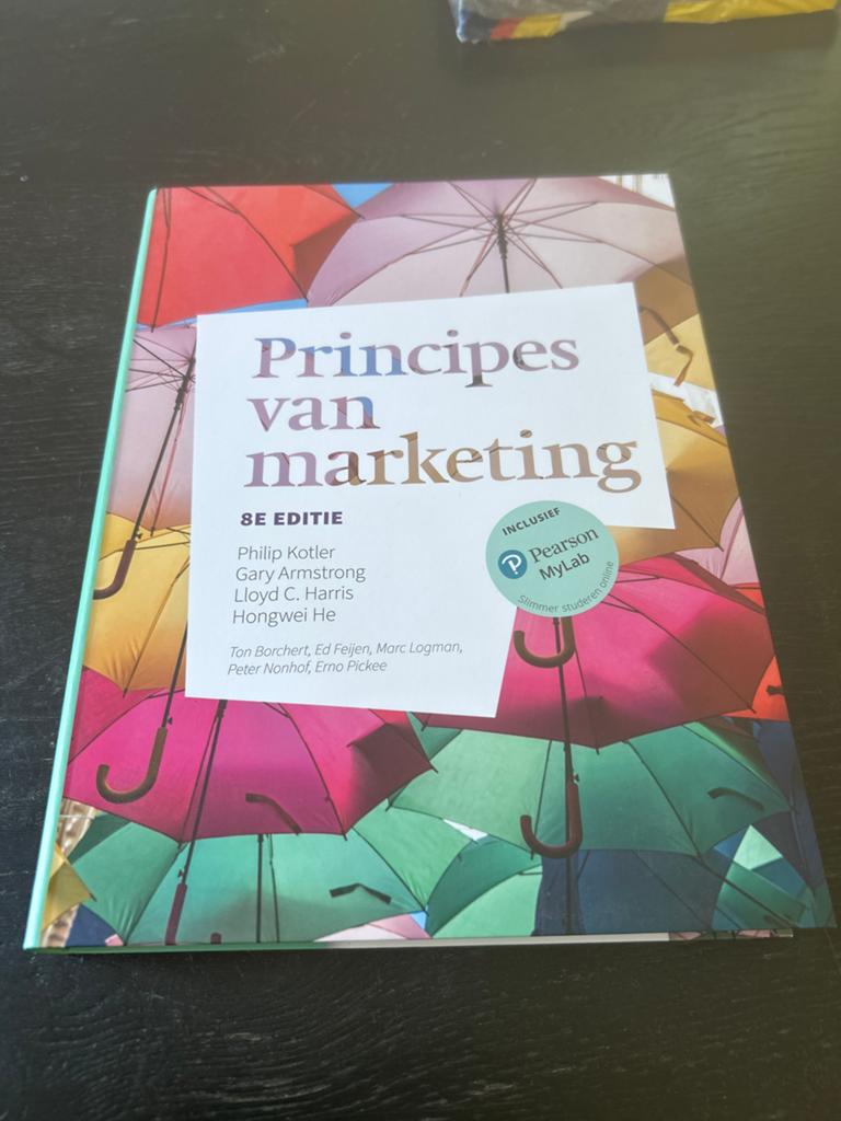 Philip Kotler - Principes van marketing, Ophalen of Verzenden, Zo goed als nieuw, Philip Kotler; Gary Armstrong; Lloyd C. Harris; Hongwei He