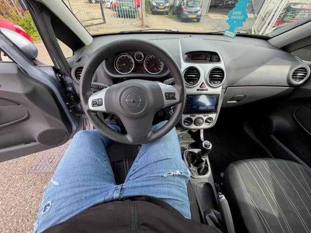 Opel Corsa 1.2-16V Business Airco Cruise-control APK Elek.pa, Auto's, Voorwielaandrijving, 450 kg, 1229 cc, Origineel Nederlands