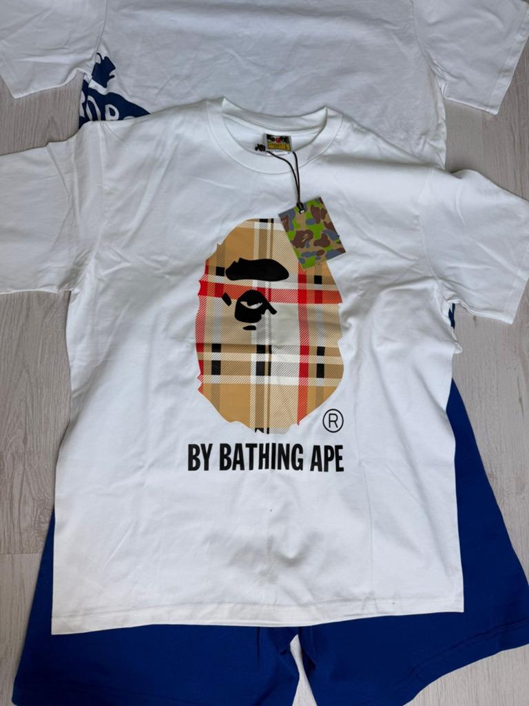 BAPE T-shirt maat Large - Nieuw met kaartjes, Kleding | Heren, Verzenden, Wit, Nieuw, Overige maten