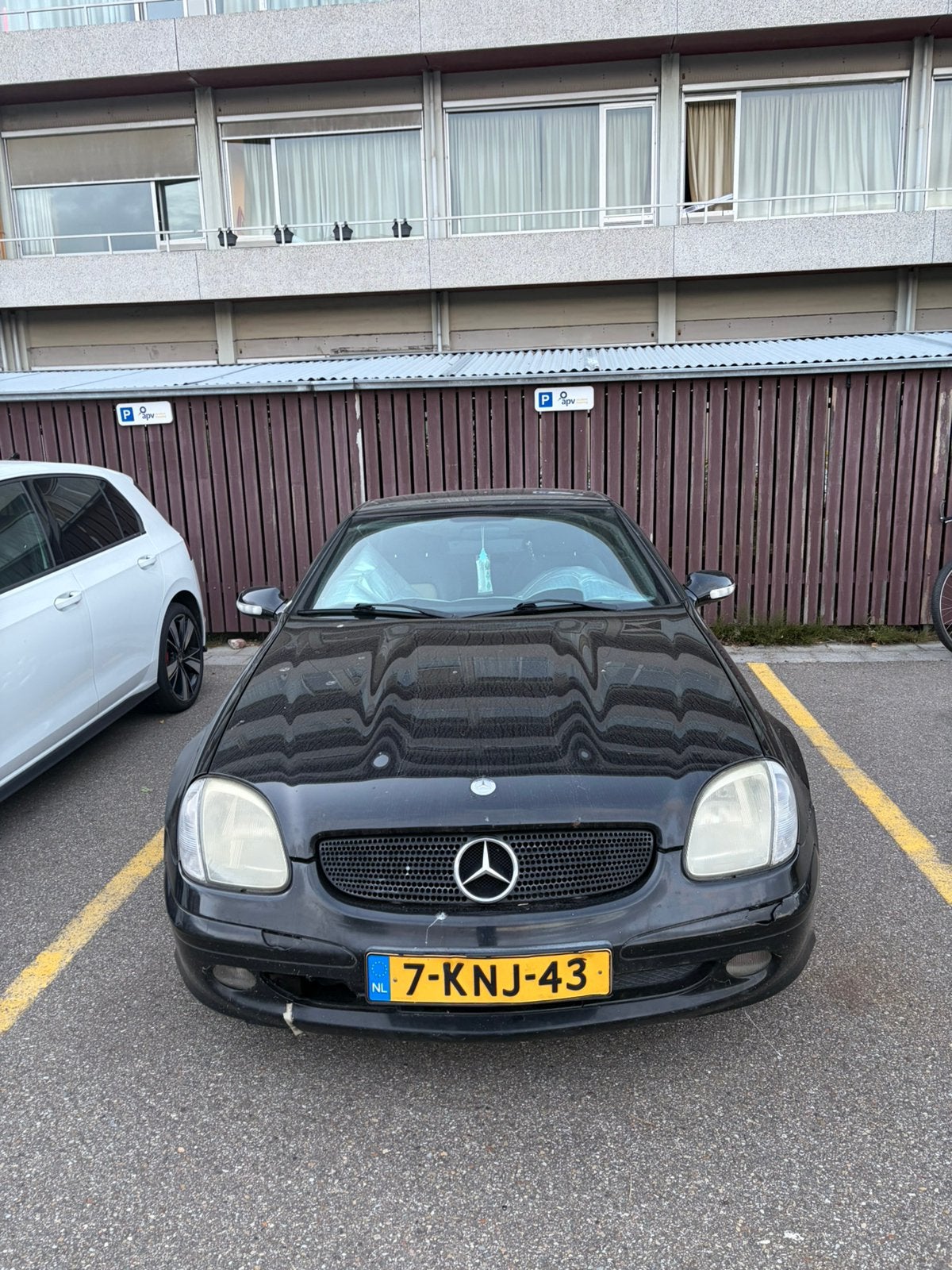 Mercedes-Benz SLK 200 met werk, Auto's, Mercedes-Benz, 1998 cc, Achterwielaandrijving, 4 cilinders, Cabriolet