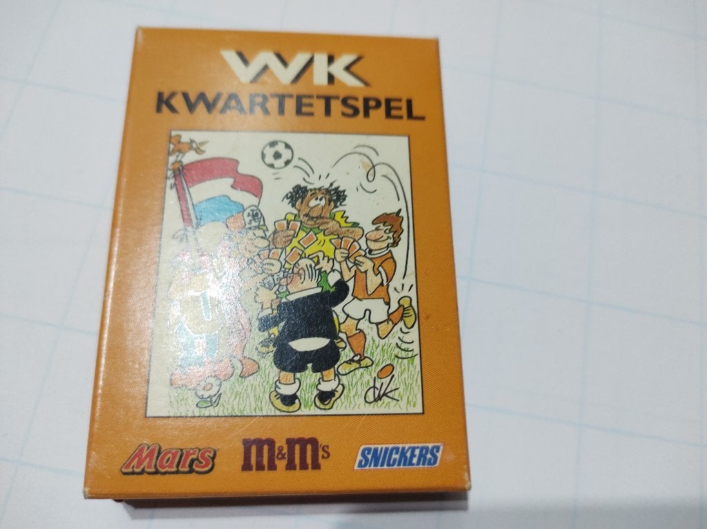 WK kwartetspel, Ophalen of Verzenden, Zo goed als nieuw, Overige sporten, Spel