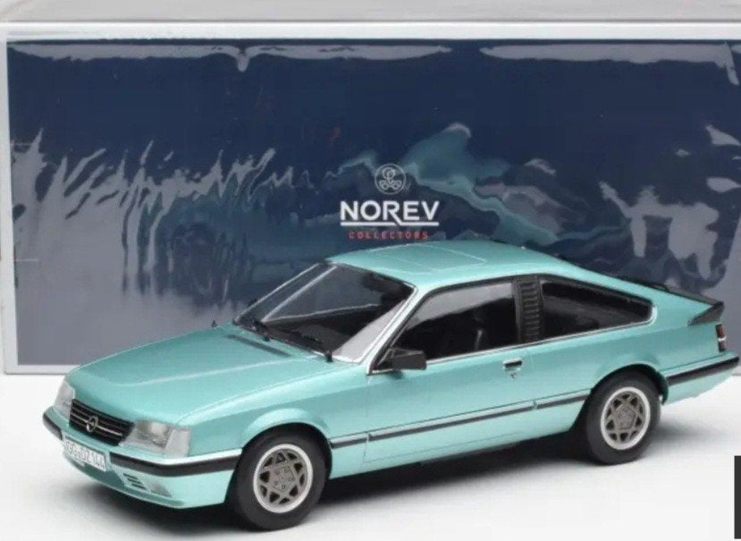 1:18 Opel Monza 2.5 E uit 1983 Groen metallic Norev, Ophalen of Verzenden, Nieuw, Auto, Norev