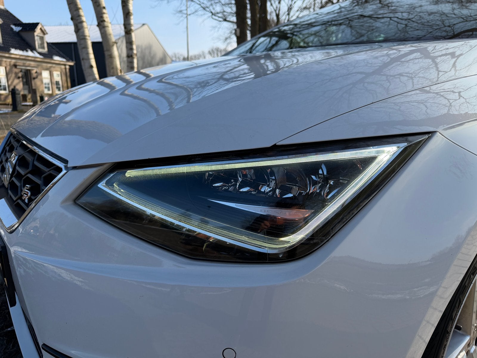 Seat Ibiza 1.0 TSI 115pk Dsg-7 2018 Wit Beats/Cruise/Camera, Auto's, Seat, Zwart, 580 kg, 1064 kg, Alcantara