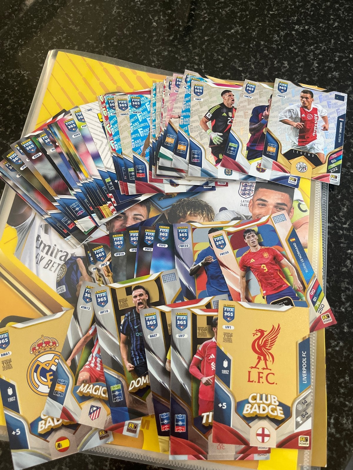FIFA 365 Adrenalyn XL Voetbalkaartjes Collectie, Ophalen of Verzenden, Gebruikt, Buitenlandse clubs, Spelerskaart