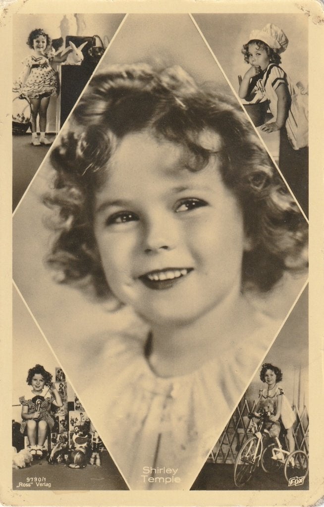 FILMSTER SHIRLEY TEMPLE UIT 1936 ZEER MOOIE OUDE KAART KO578, Ophalen of Verzenden, 1920 tot 1940, Gelopen, Sterren en Beroemdheden