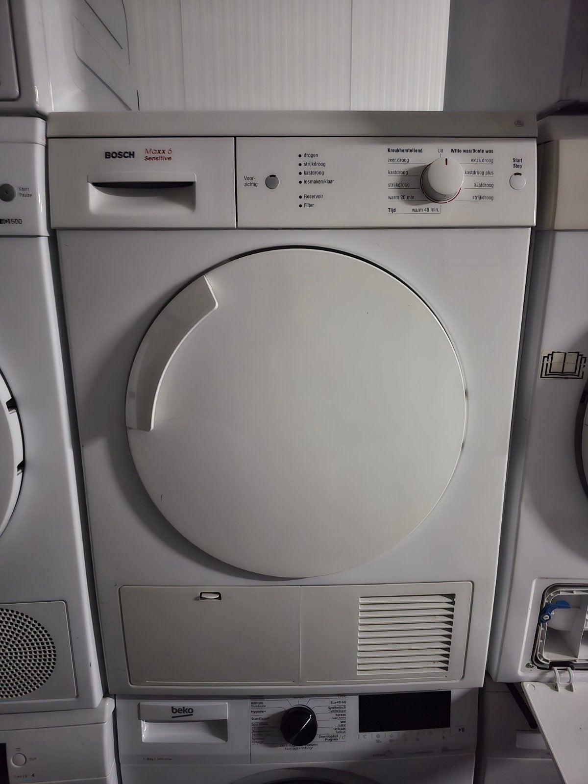 Keurige Bosch Maxx6 condensdroger! Garantie! Bezorgen kan!✅️, Bosch, 6 tot 8 kg, Ophalen of Verzenden, Zo goed als nieuw