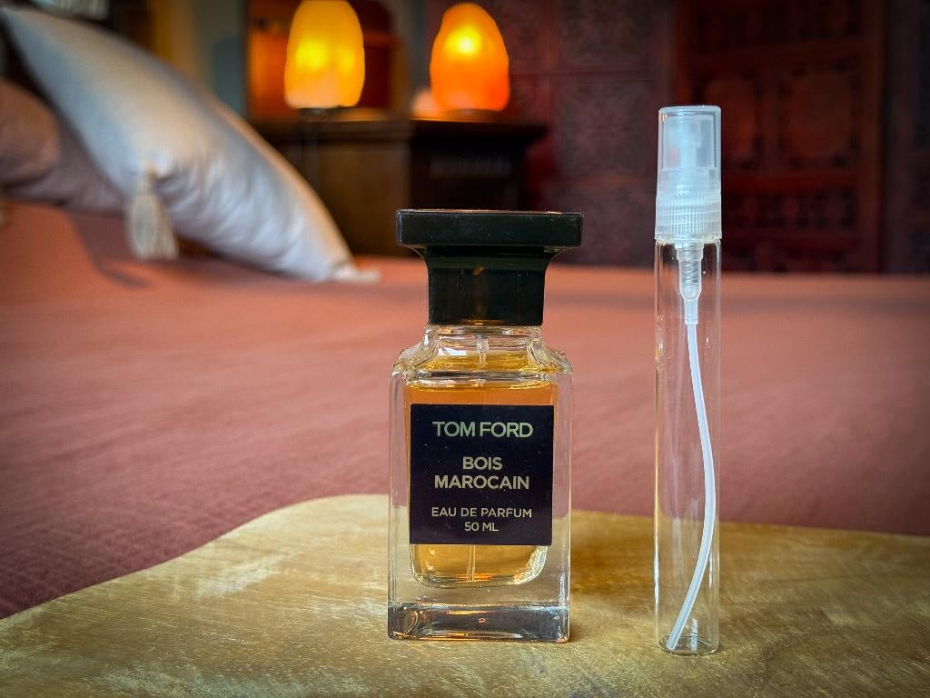 Tom Ford - Bois Marocain sample/decant, Ophalen of Verzenden, Zo goed als nieuw