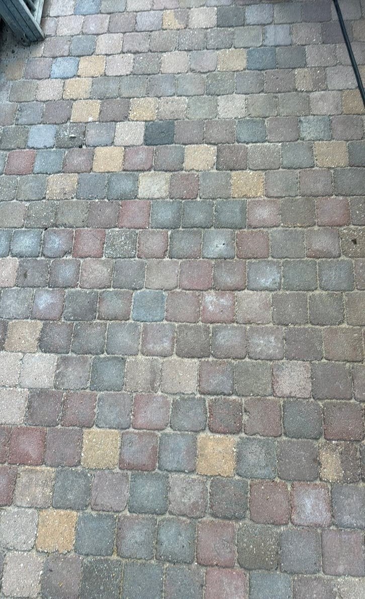 Stenen 10x10x6 cobblestones betonklinkers, Tuin en Terras, Tegels en Klinkers, Ophalen, Zo goed als nieuw, Beton, Klinkers