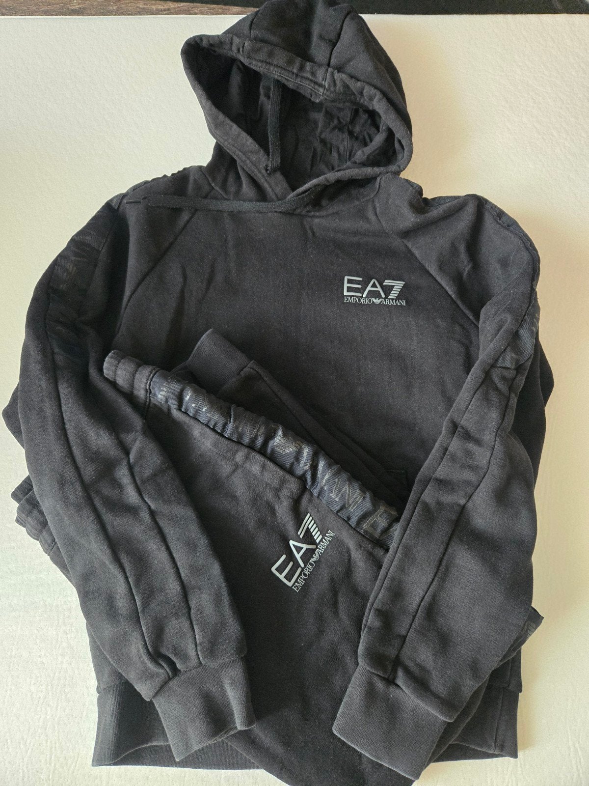 Origineel Armani trainingspak maat S, EA7 Emporio Armani, Zwart, Ophalen of Verzenden, Gedragen