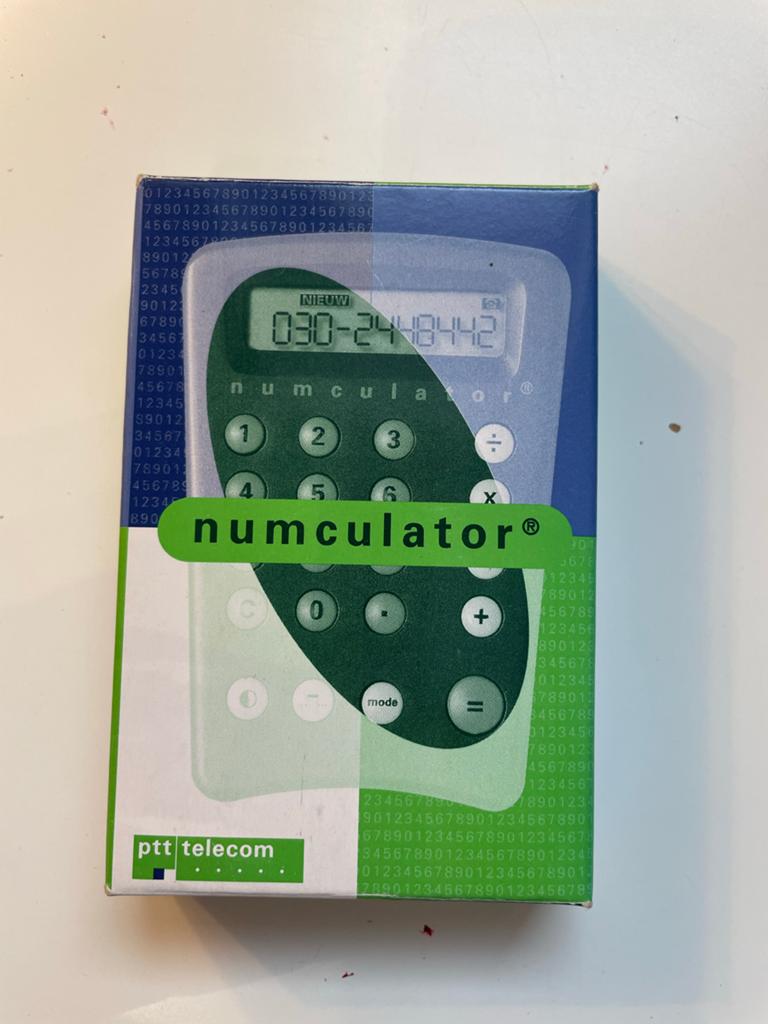 Numculator PTT Telecom, Verzenden