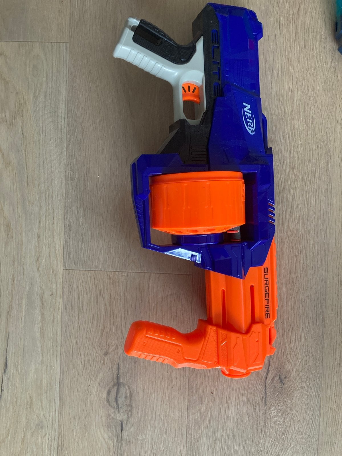 collectie van 9 Nerf en X-Shot blasters, Ophalen, Gebruikt, Jongen of Meisje