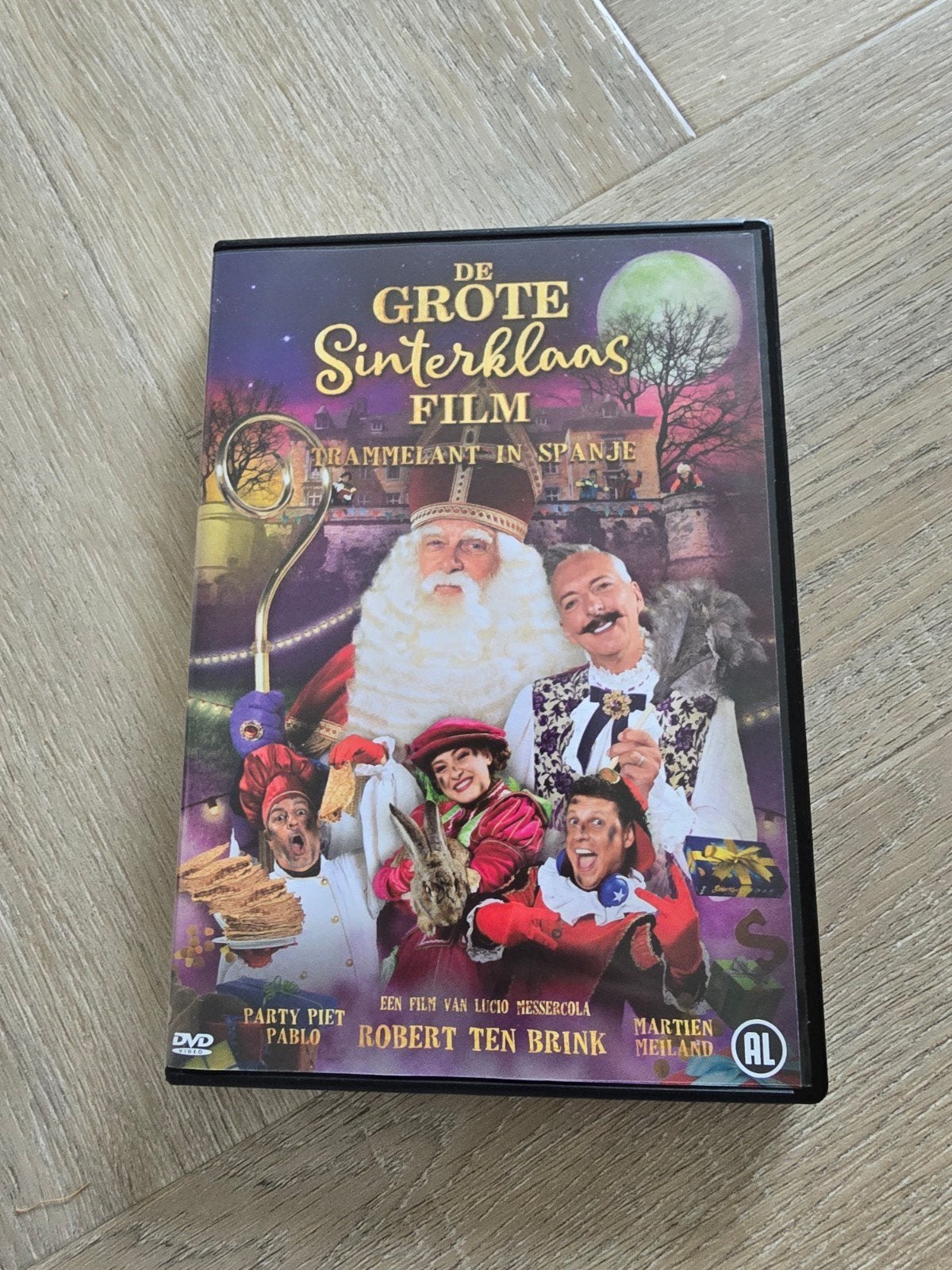 Dvd De grote sinterklaas film trammelant in Spanje, Alle leeftijden, Zo goed als nieuw, Sinterklaas, Film