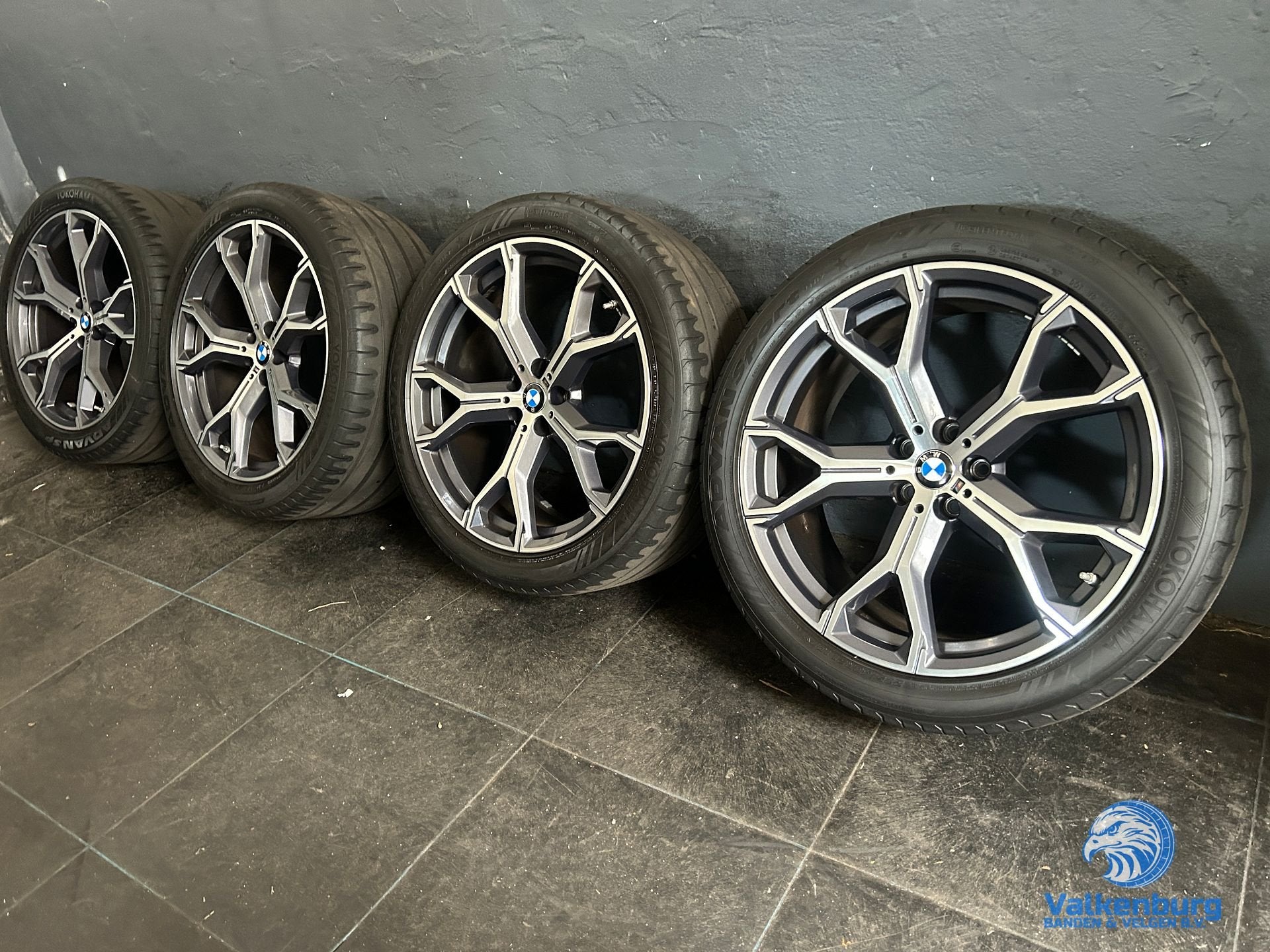 6-7mm! Originele BMW X5 X6 G05 G06 Style 741M 21 inch breeds