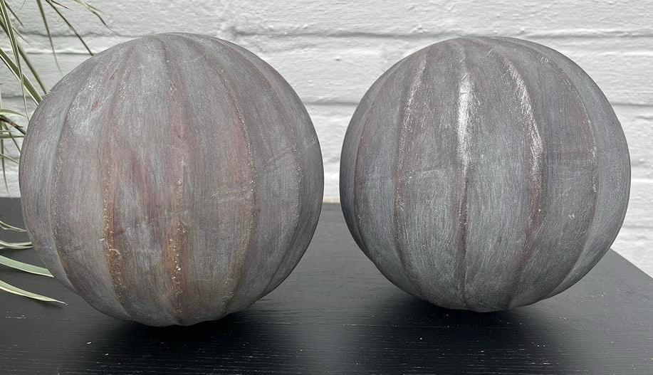 Decoratieve bollen van metaal, Ophalen, Minder dan 55 cm, Metaal of Aluminium, Rond