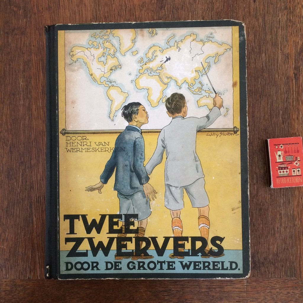 Twee zwervers door de grote wereld Compleet Paul C. Kaiser, Boeken, Ophalen of Verzenden, Gelezen