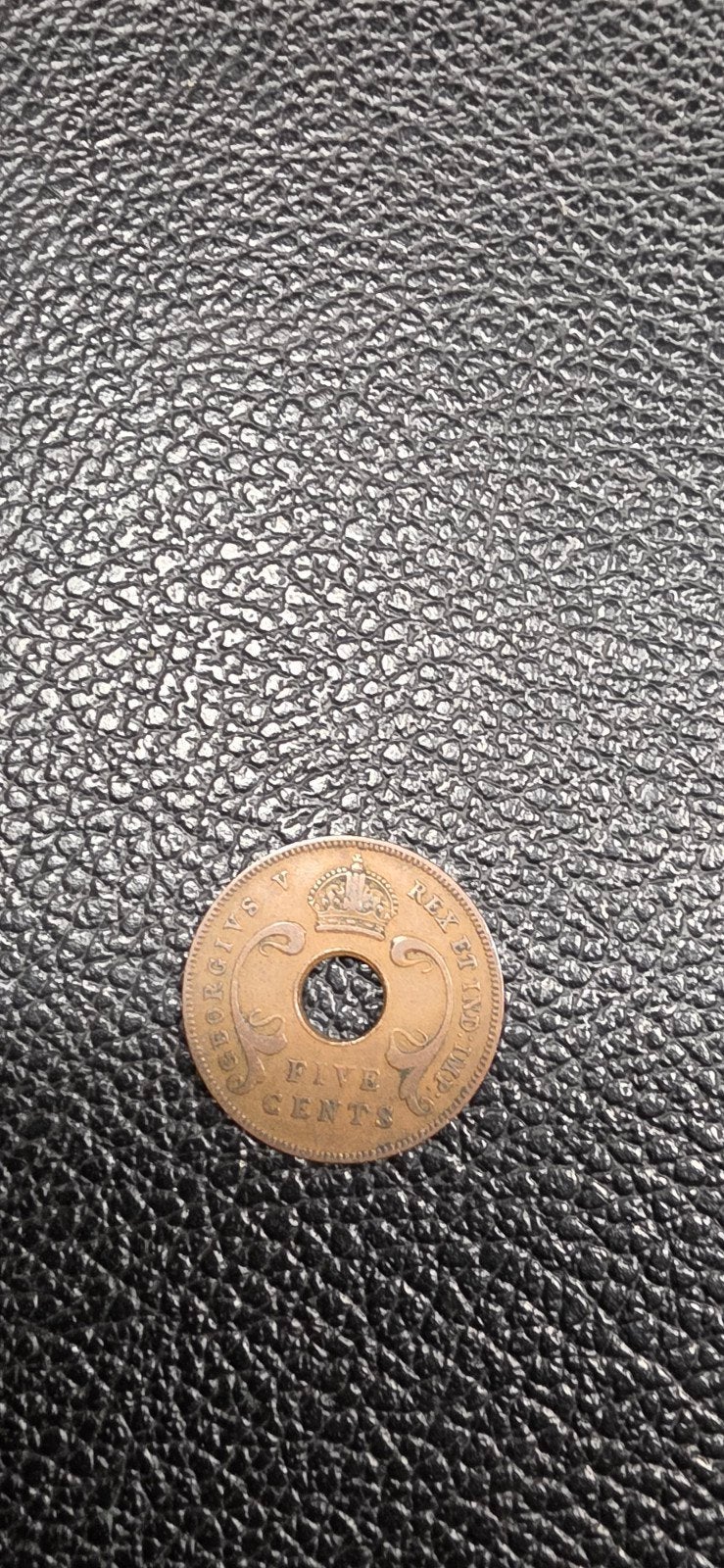 Oost Afrika 5 cents 1935, Ophalen of Verzenden, Overige landen