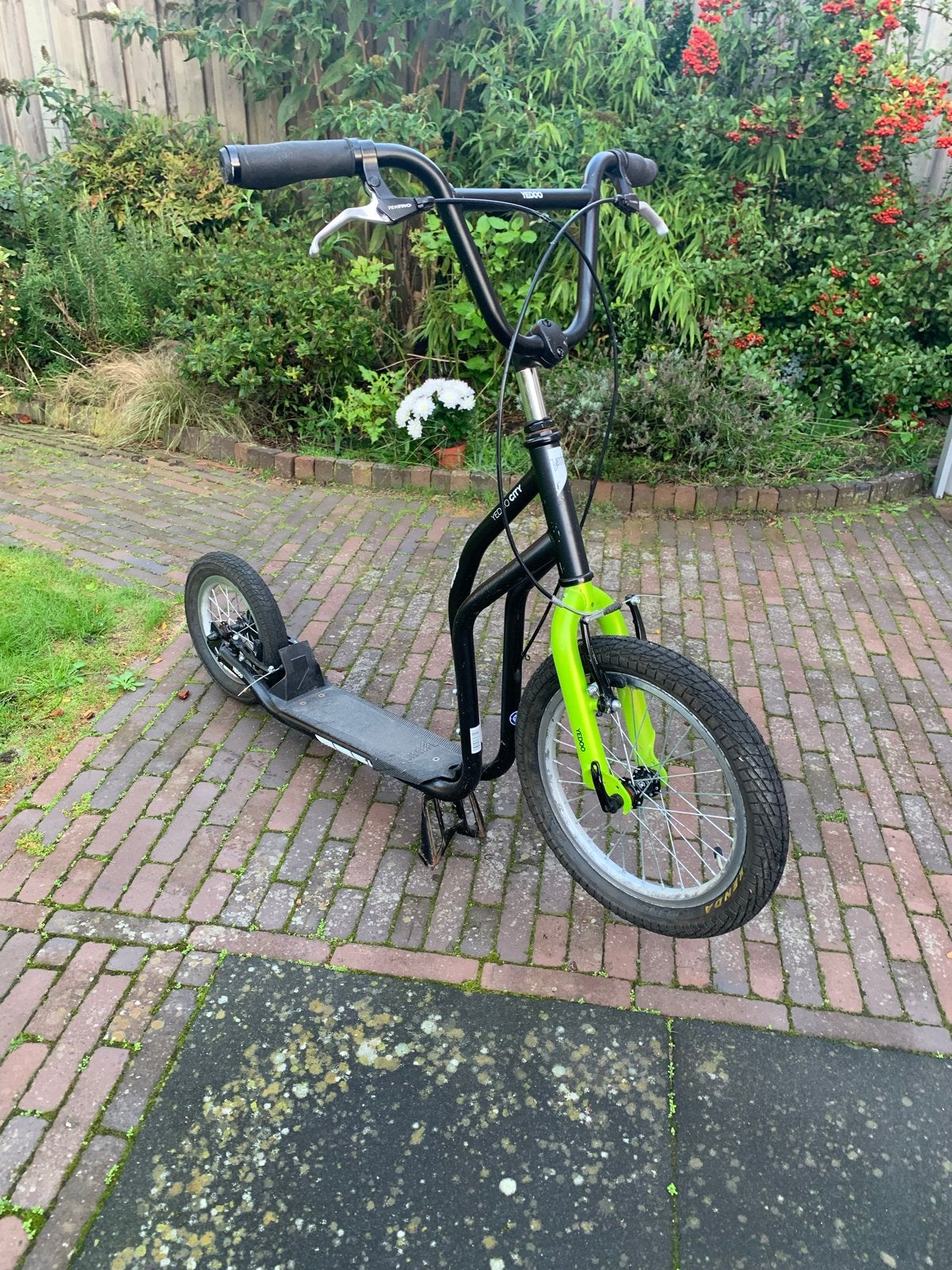 Yedoo City Kickbike Step - Zwart/Groen, Fietsen en Brommers, Ophalen, Gebruikt, Kickbike, Yedoo