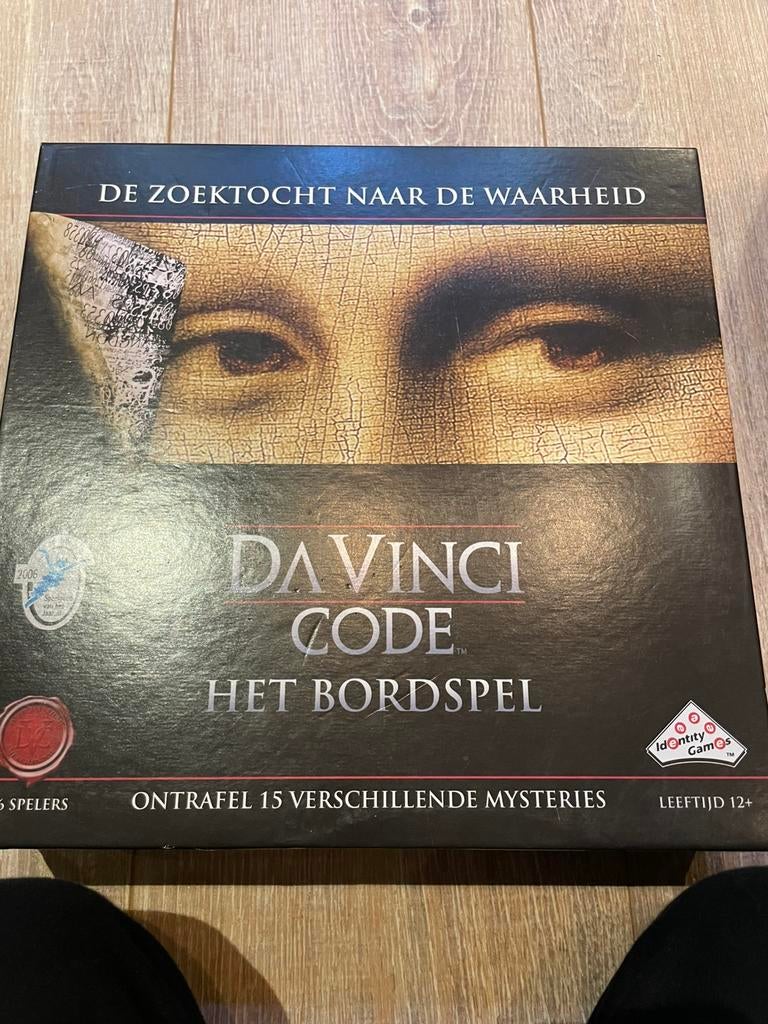 Da vinci code het bordspel, Hobby en Vrije tijd, Gezelschapsspellen | Bordspellen, Ophalen of Verzenden, Zo goed als nieuw