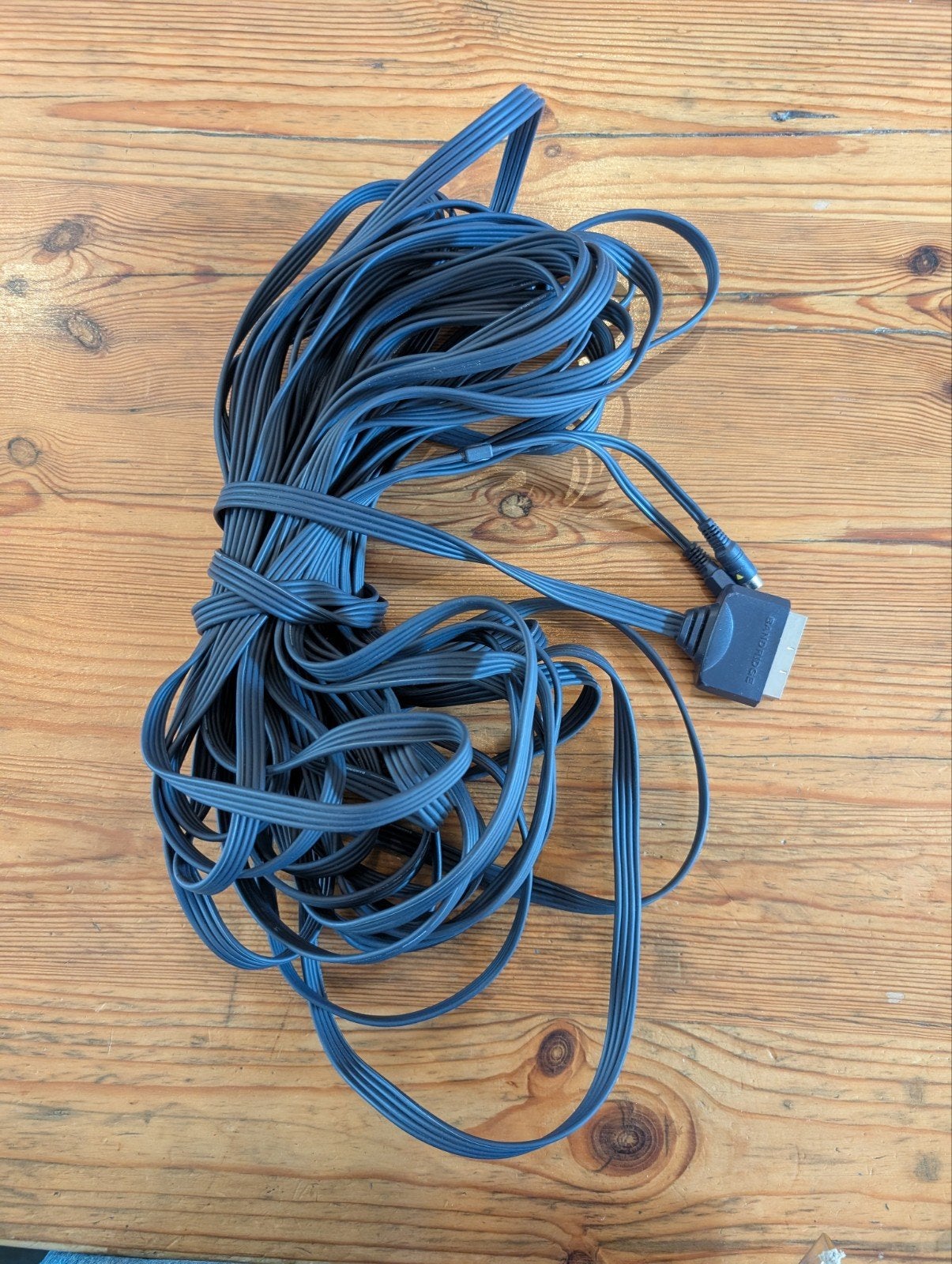 S-vhs-scart kabel 20m, Ophalen, Zo goed als nieuw, 10 meter of meer, Scartkabel