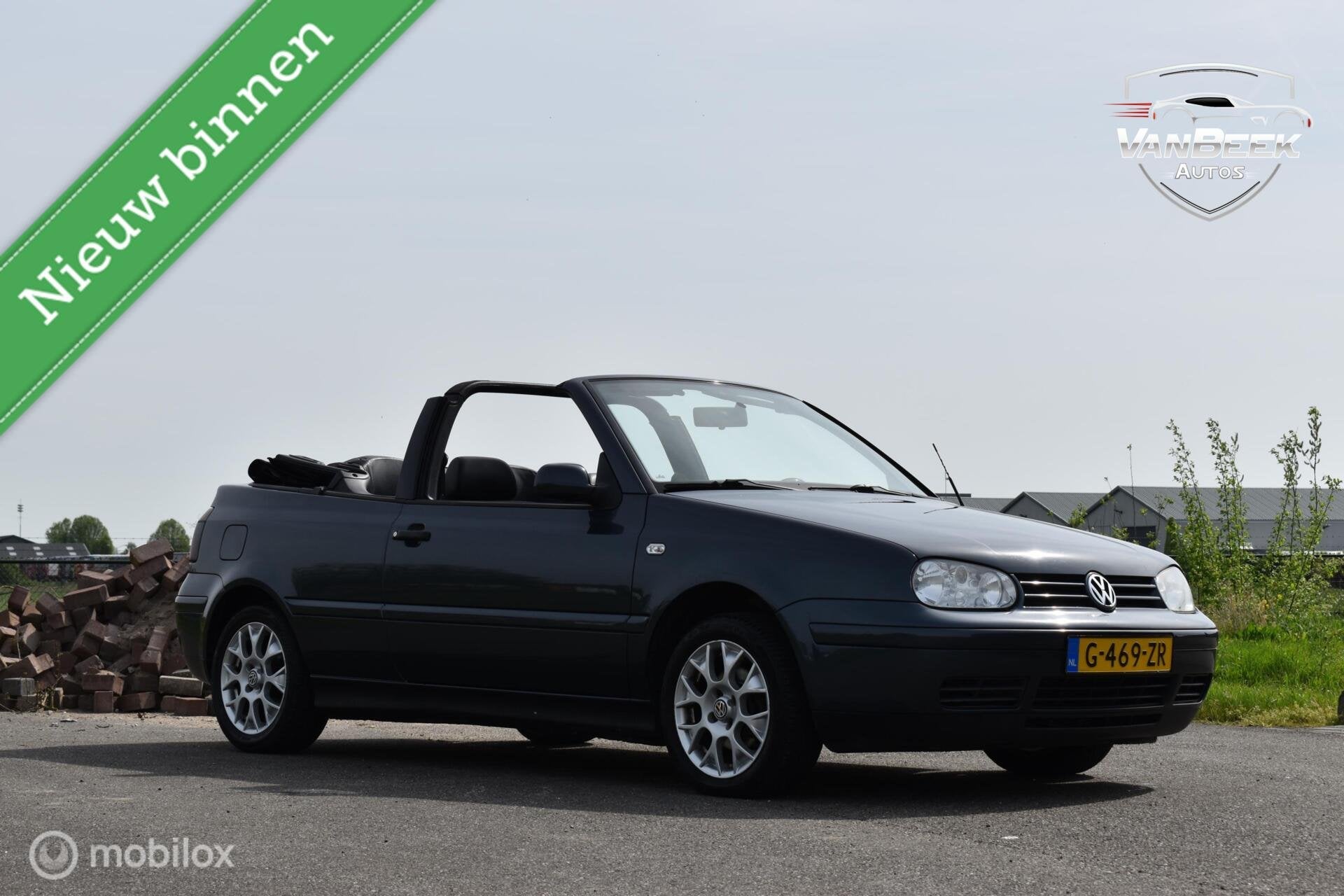 Volkswagen Golf Cabrio 2.0 Highline apk, Gebruikt, 4 cilinders, 4 stoelen, 116 pk