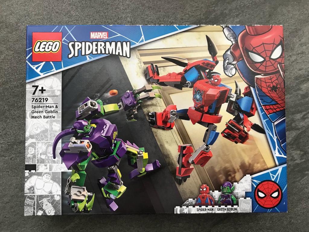 Lego 76219 Spider-Man vs Green Goblin Mech Battle *SEALED*, Marvel, Nieuw, Ophalen of Verzenden, Complete set
